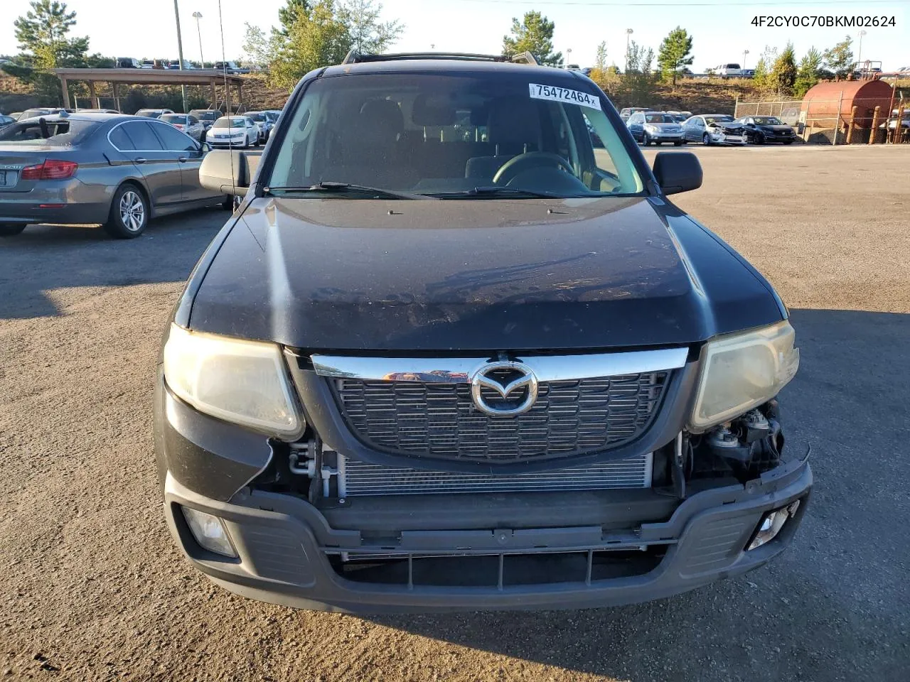 2011 Mazda Tribute I VIN: 4F2CY0C70BKM02624 Lot: 75472464