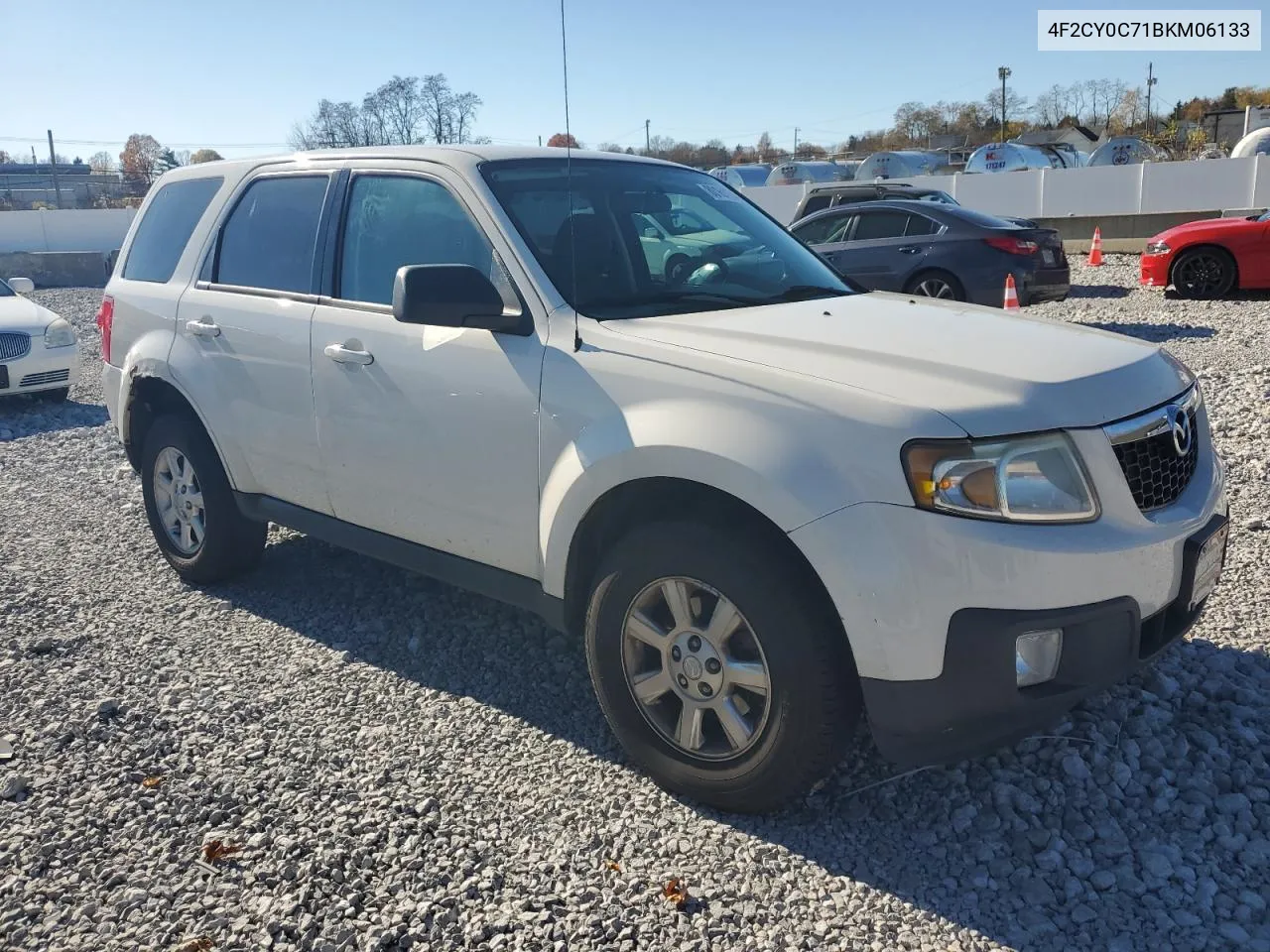 2011 Mazda Tribute I VIN: 4F2CY0C71BKM06133 Lot: 80161174