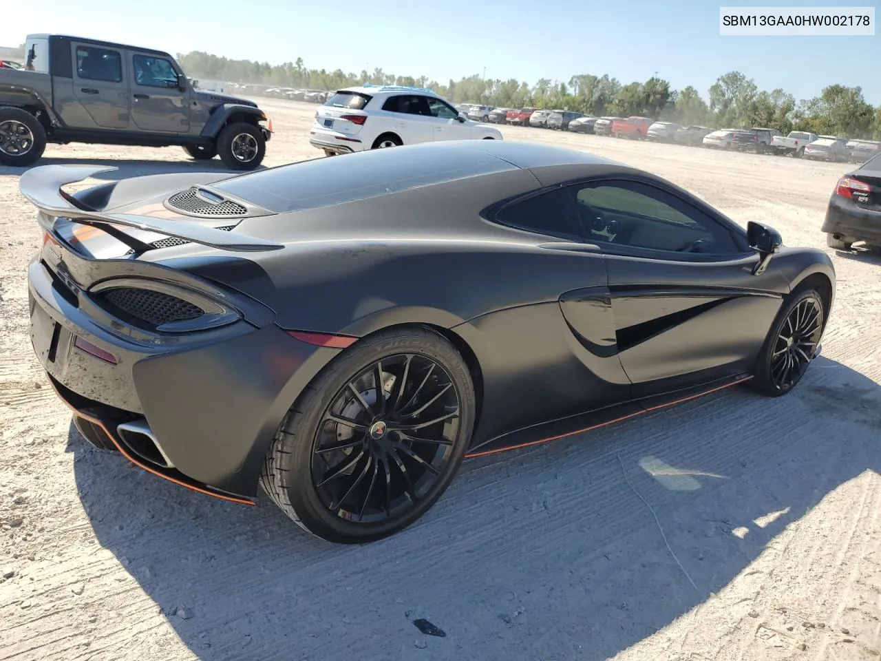 2017 Mclaren Automotive 570Gt VIN: SBM13GAA0HW002178 Lot: 76395084