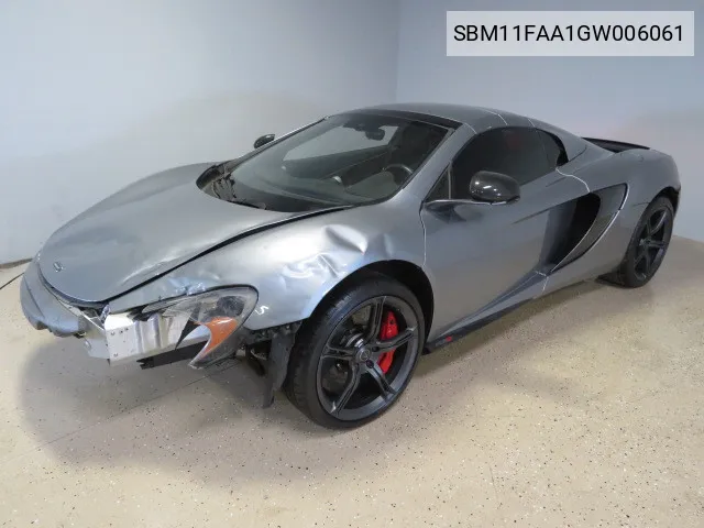 SBM11FAA1GW006061 2016 Mclaren Automotive 650S Spider