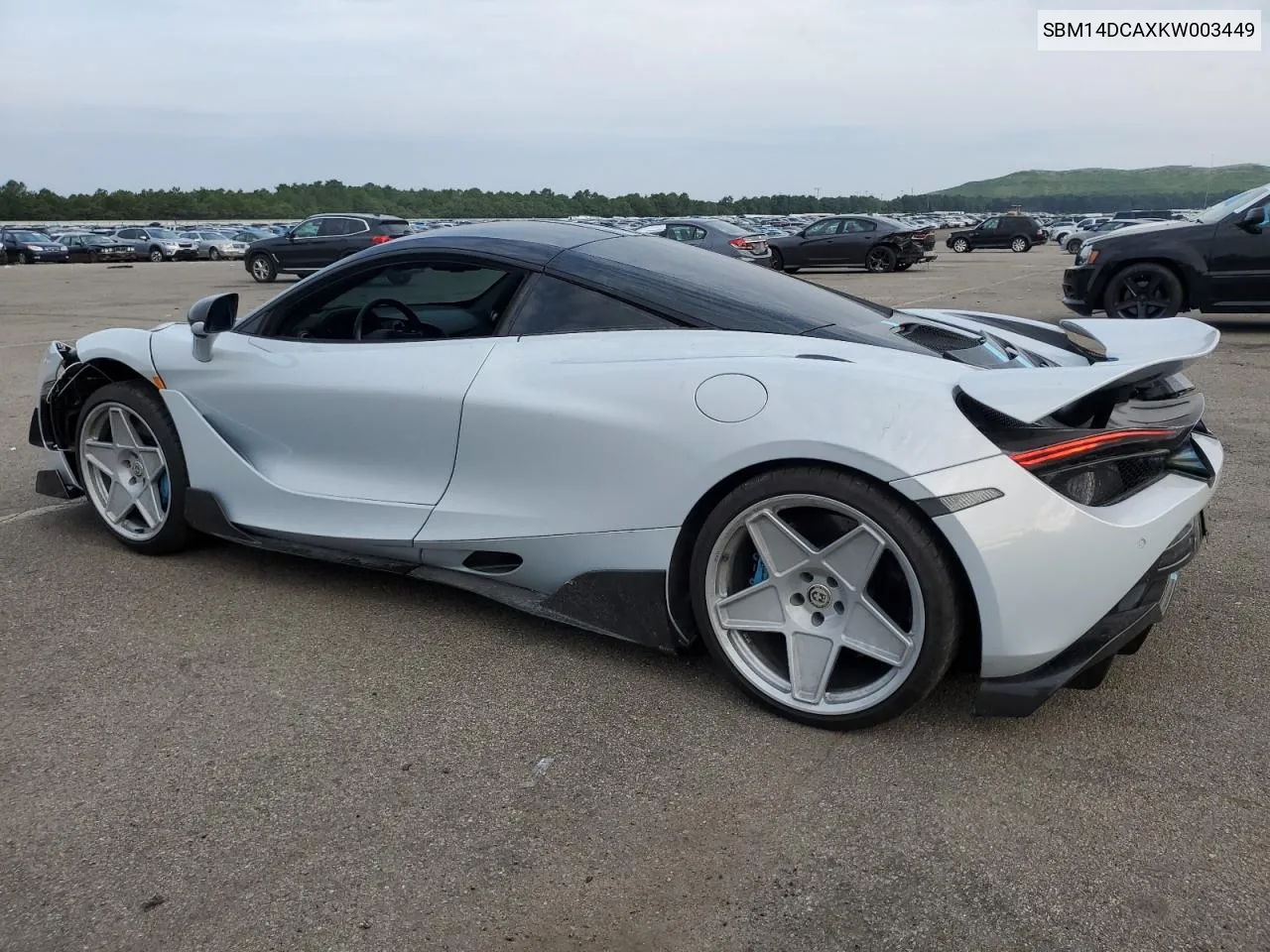 SBM14DCAXKW003449 2019 Mclaren Automotive 720S