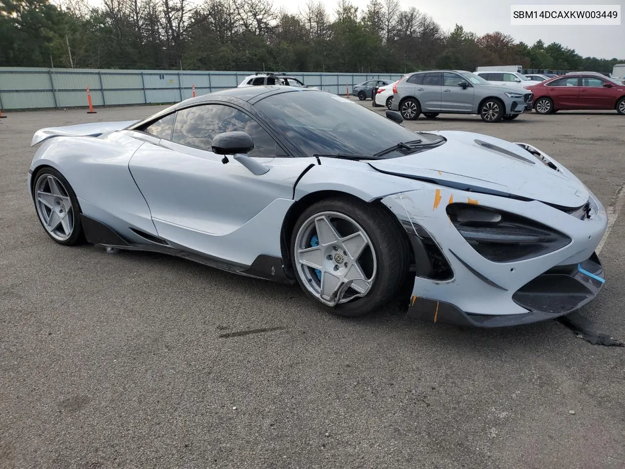 SBM14DCAXKW003449 2019 Mclaren Automotive 720S