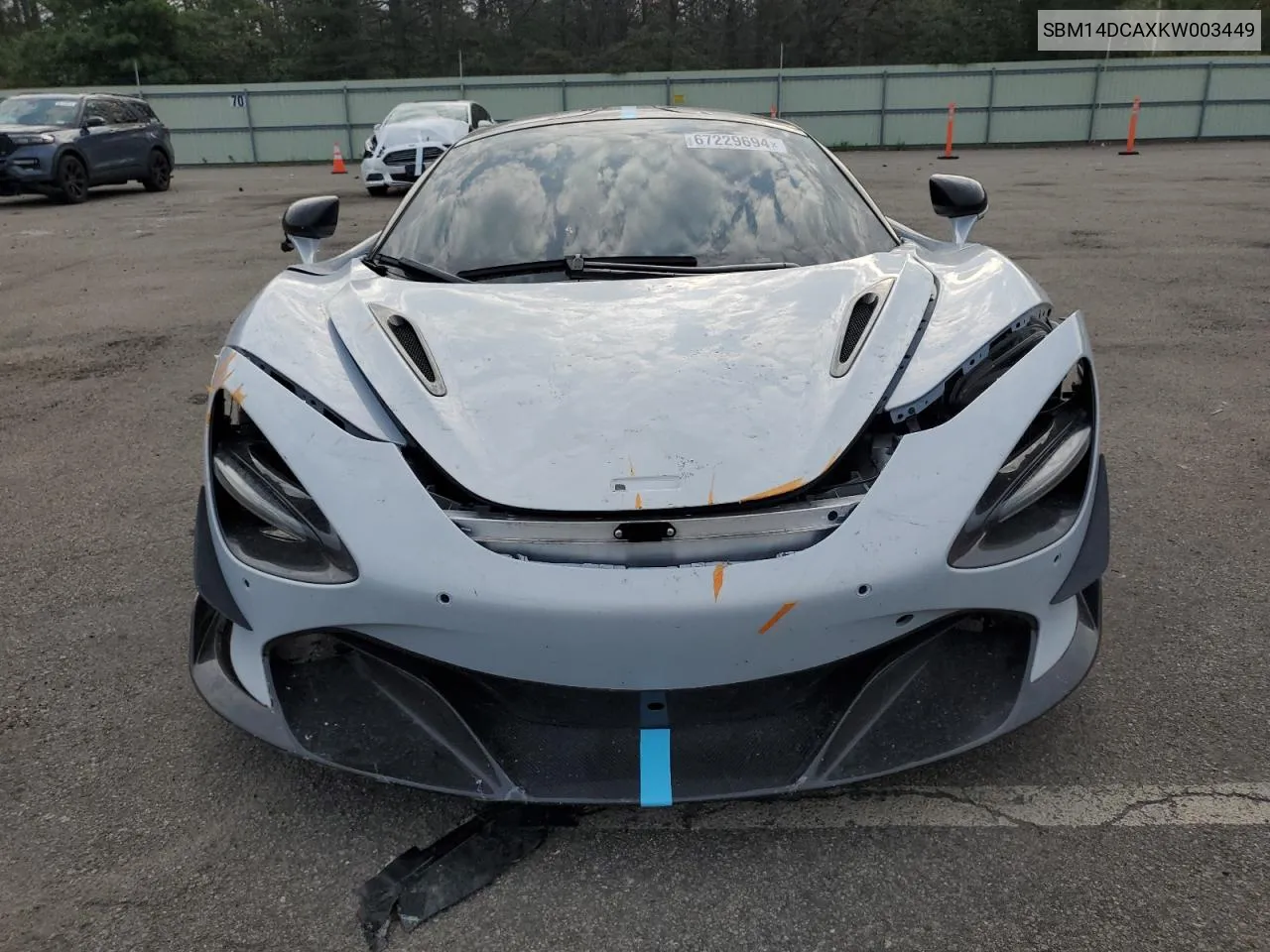 2019 Mclaren Automotive 720S VIN: SBM14DCAXKW003449 Lot: 67229694