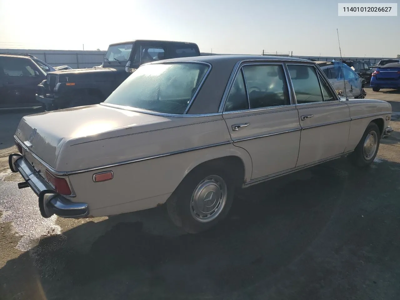 1969 Mercedes-Benz 250 VIN: 11401012026627 Lot: 71598934