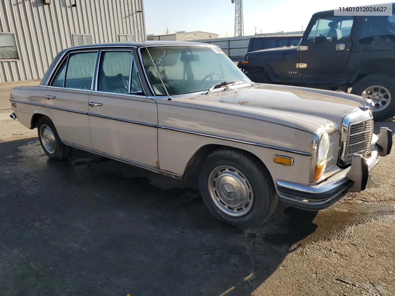 1969 Mercedes-Benz 250 VIN: 11401012026627 Lot: 71598934