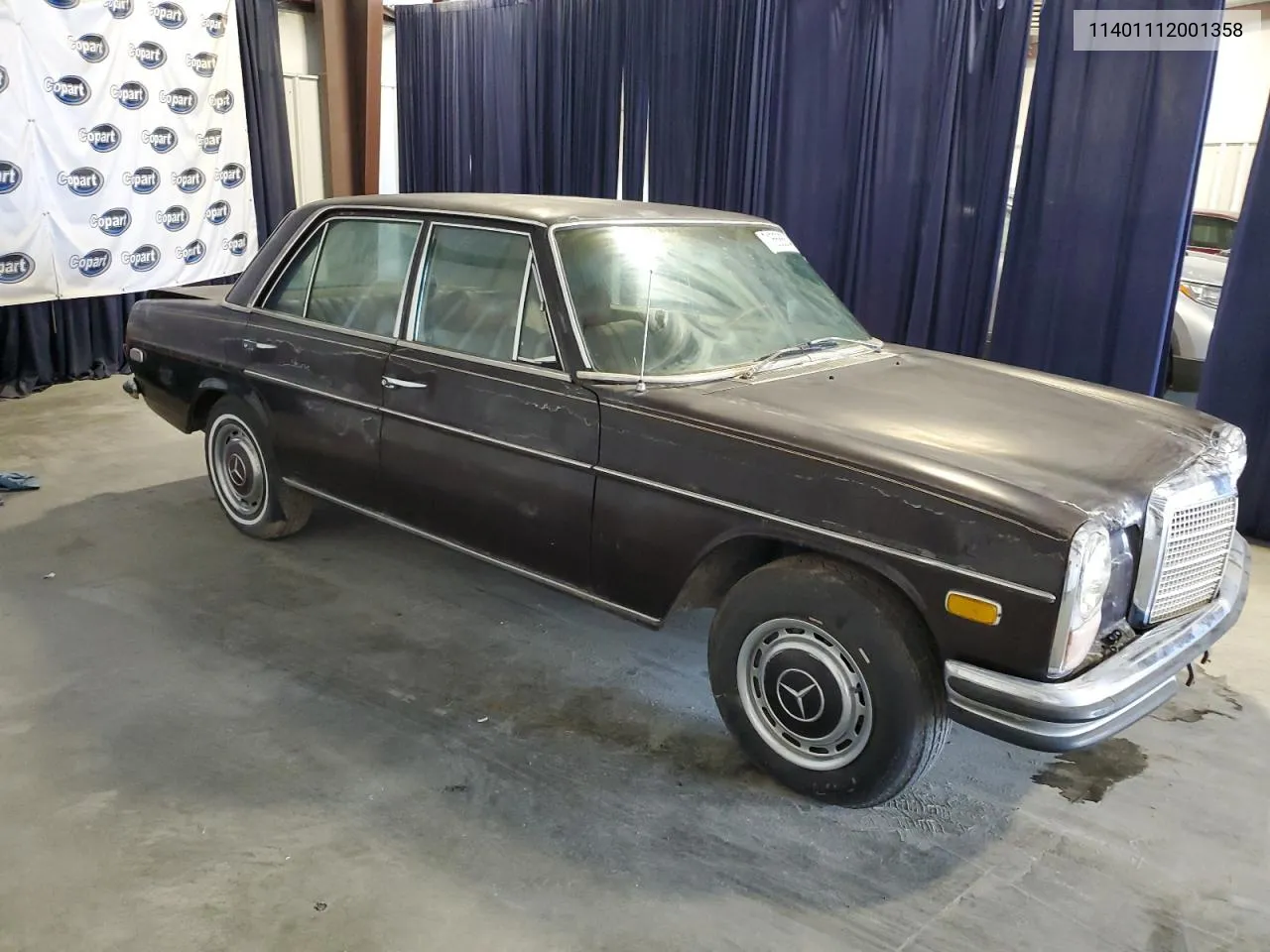 1971 Mercedes-Benz 250 VIN: 11401112001358 Lot: 71668554