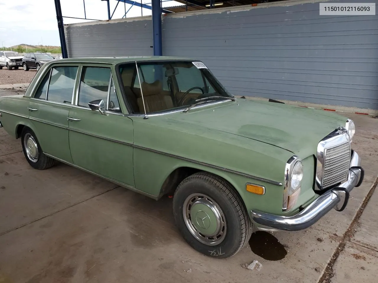 1973 Mercedes-Benz 220 VIN: 11501012116093 Lot: 60892684