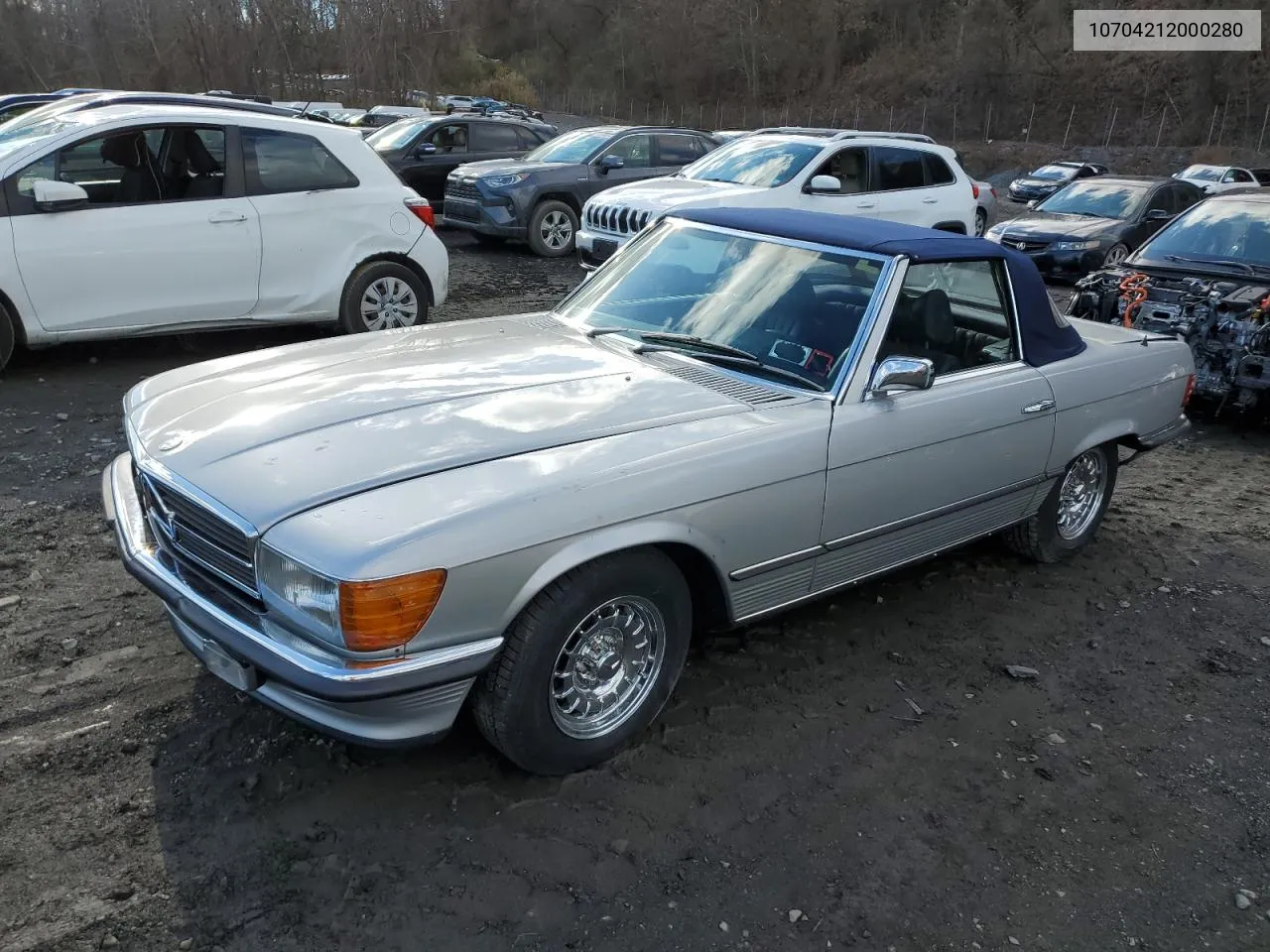 1975 Mercedes-Benz 280-Class VIN: 10704212000280 Lot: 79363254