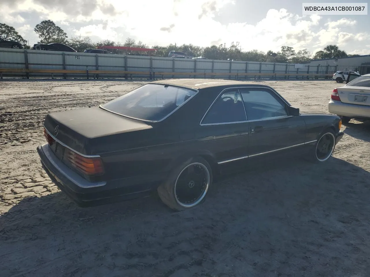 1982 Mercedes-Benz 380 Sec VIN: WDBCA43A1CB001087 Lot: 80049454