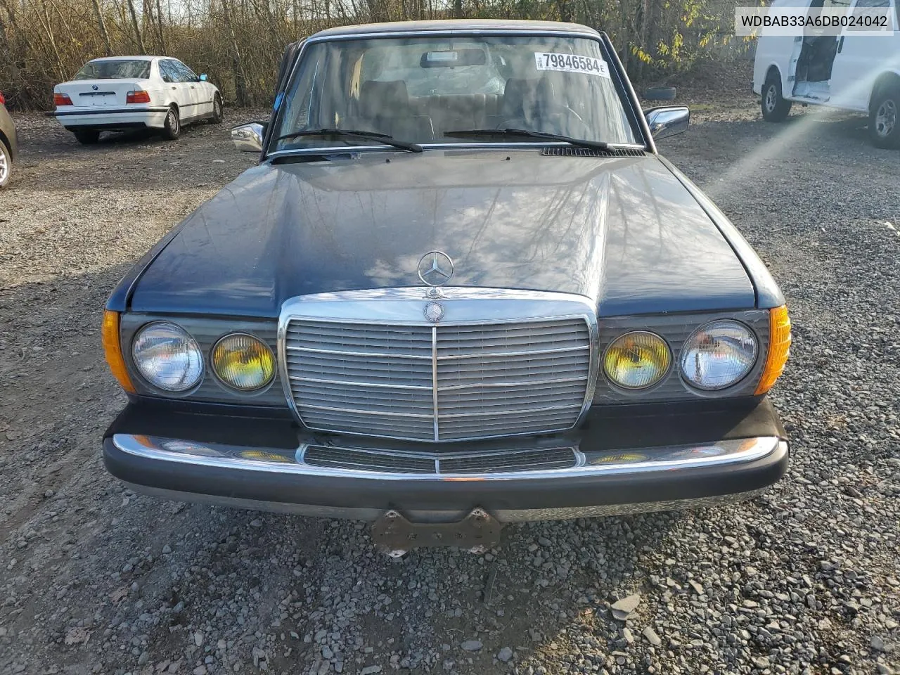 1983 Mercedes-Benz 300 Dt VIN: WDBAB33A6DB024042 Lot: 79846584