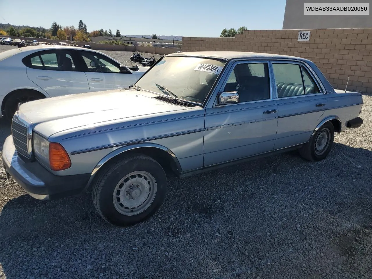 1983 Mercedes-Benz 300 Dt VIN: WDBAB33AXDB020060 Lot: 80495384