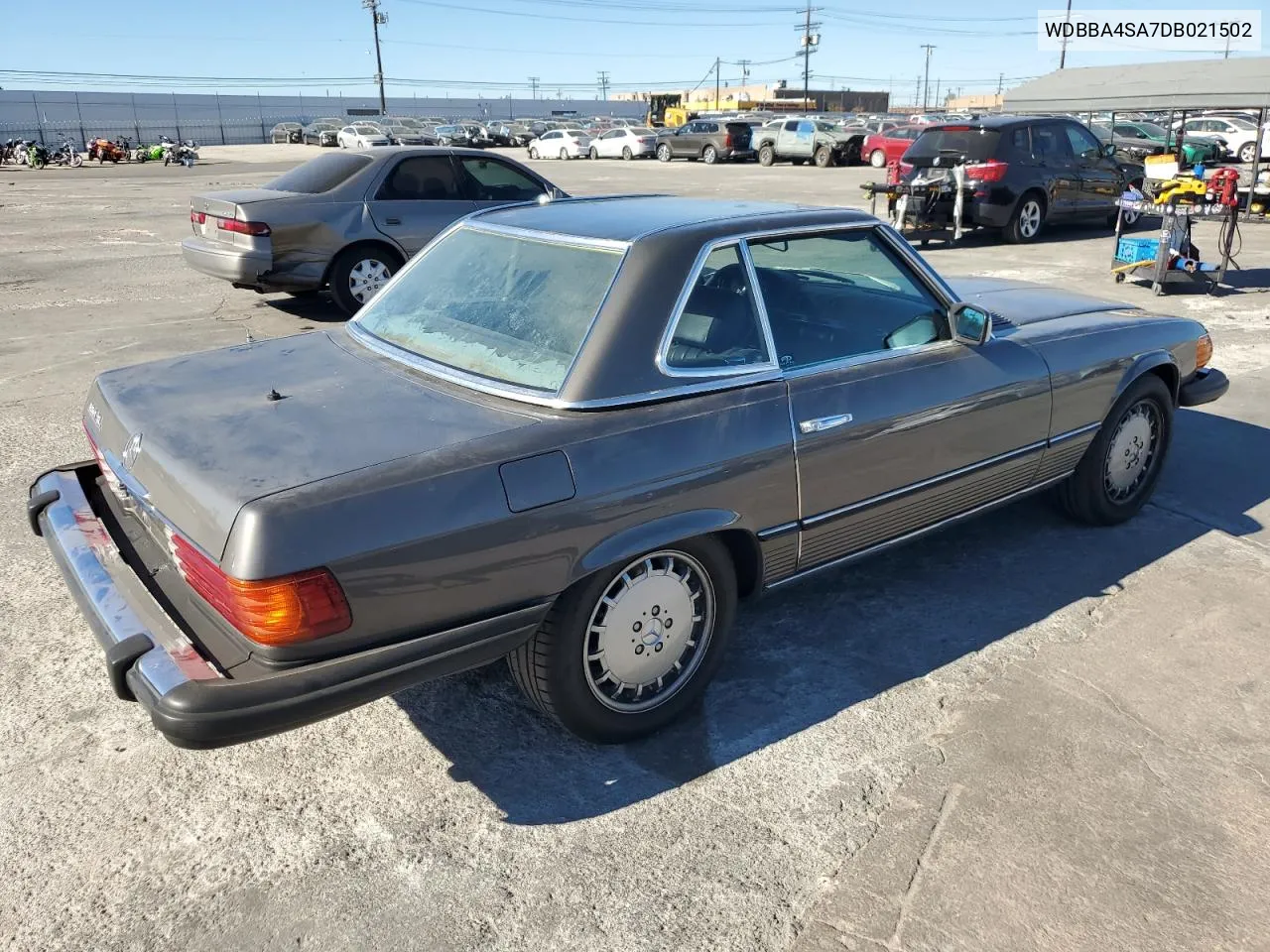 1983 Mercedes-Benz 380 Sl VIN: WDBBA4SA7DB021502 Lot: 80569104