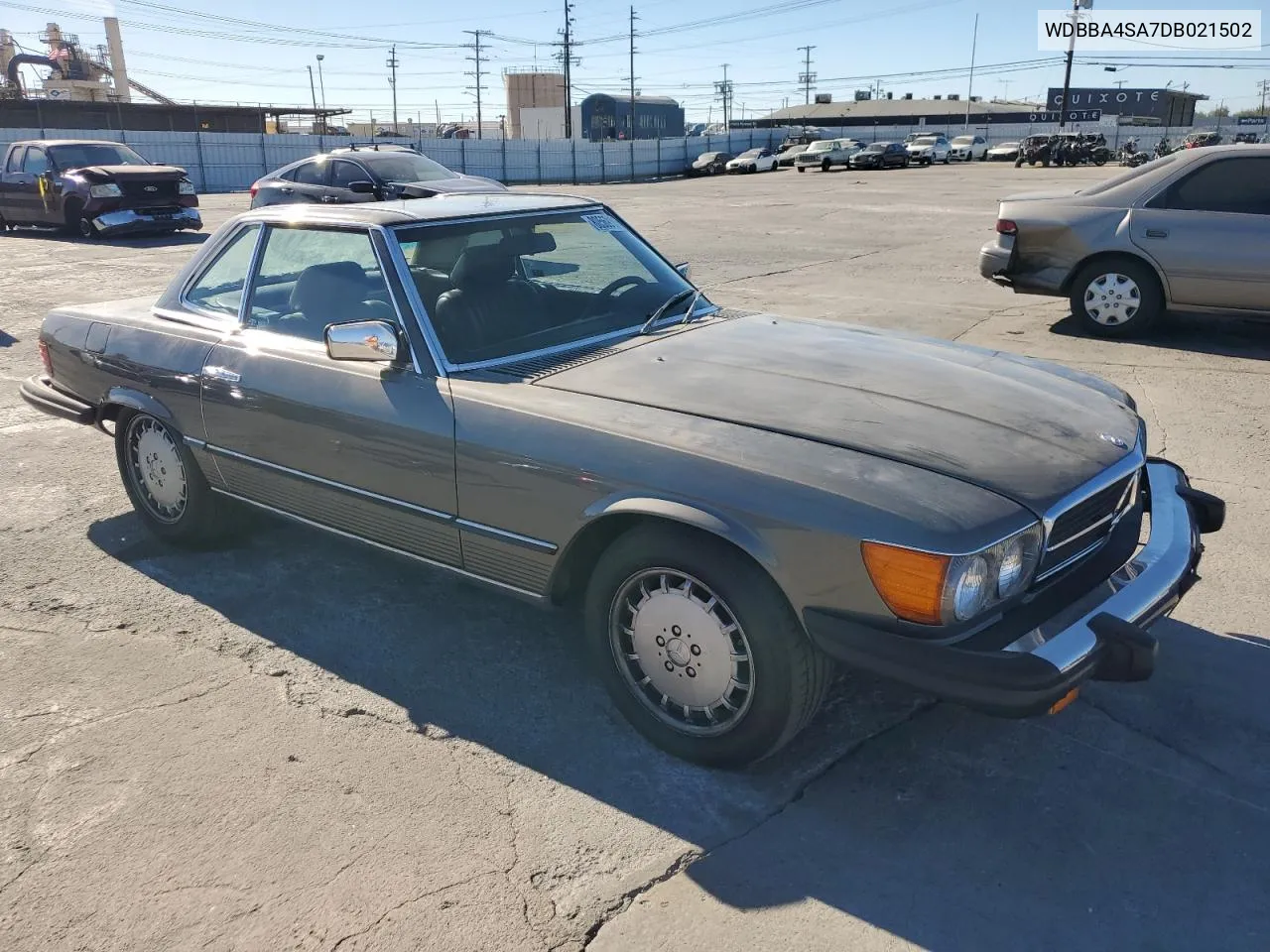 1983 Mercedes-Benz 380 Sl VIN: WDBBA4SA7DB021502 Lot: 80569104