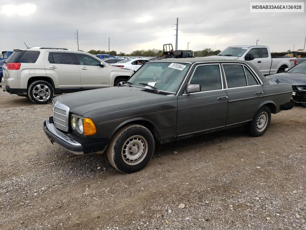 1984 Mercedes-Benz 300 Dt VIN: WDBAB33A6EA136928 Lot: 79703564