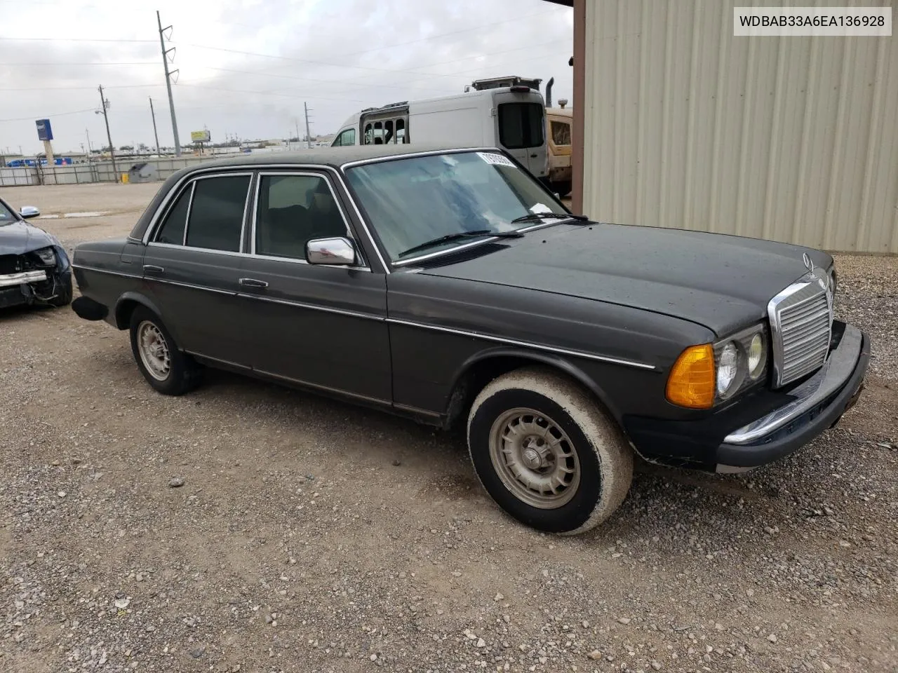 1984 Mercedes-Benz 300 Dt VIN: WDBAB33A6EA136928 Lot: 79703564