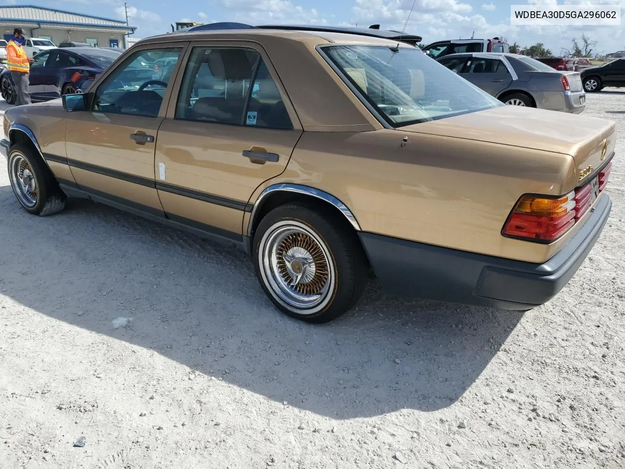 1986 Mercedes-Benz 300 E VIN: WDBEA30D5GA296062 Lot: 77434624