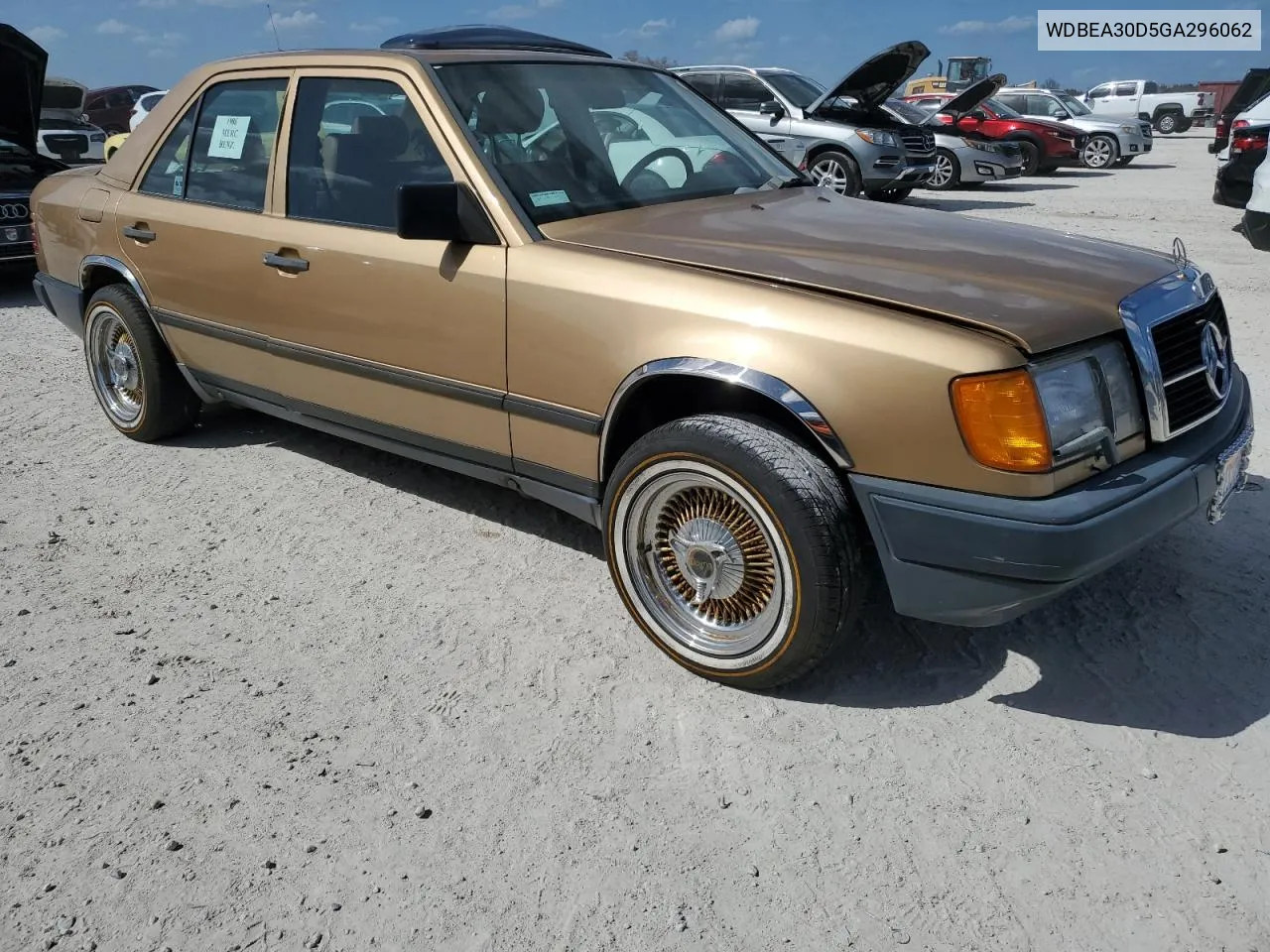 1986 Mercedes-Benz 300 E VIN: WDBEA30D5GA296062 Lot: 77434624