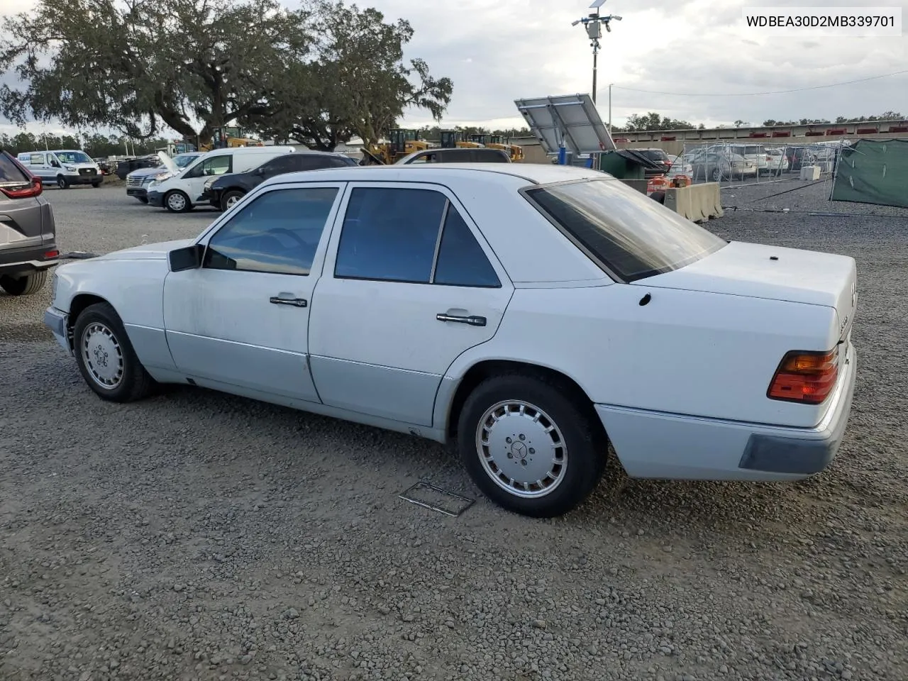 1991 Mercedes-Benz 300 E VIN: WDBEA30D2MB339701 Lot: 80088704