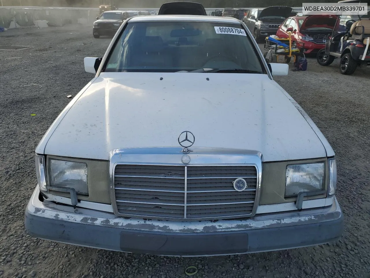 1991 Mercedes-Benz 300 E VIN: WDBEA30D2MB339701 Lot: 80088704