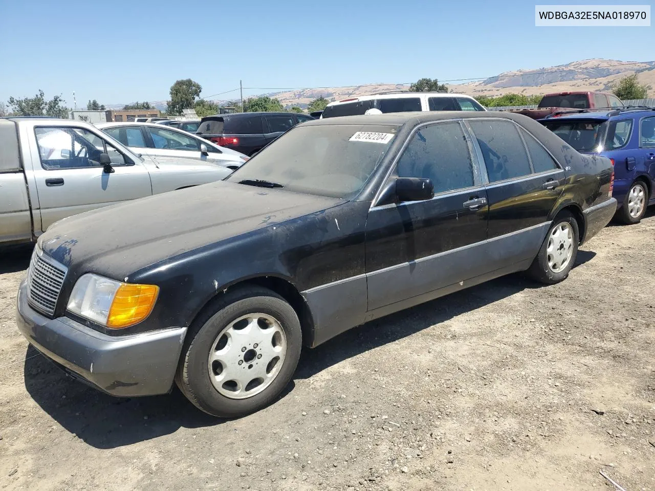 1992 Mercedes-Benz 300 Se VIN: WDBGA32E5NA018970 Lot: 62782204