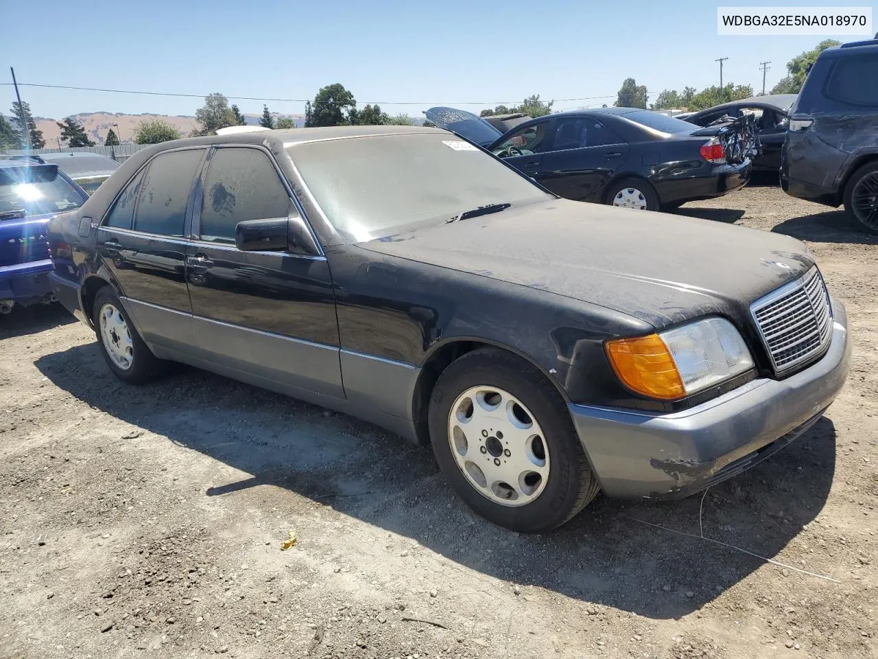 1992 Mercedes-Benz 300 Se VIN: WDBGA32E5NA018970 Lot: 62782204