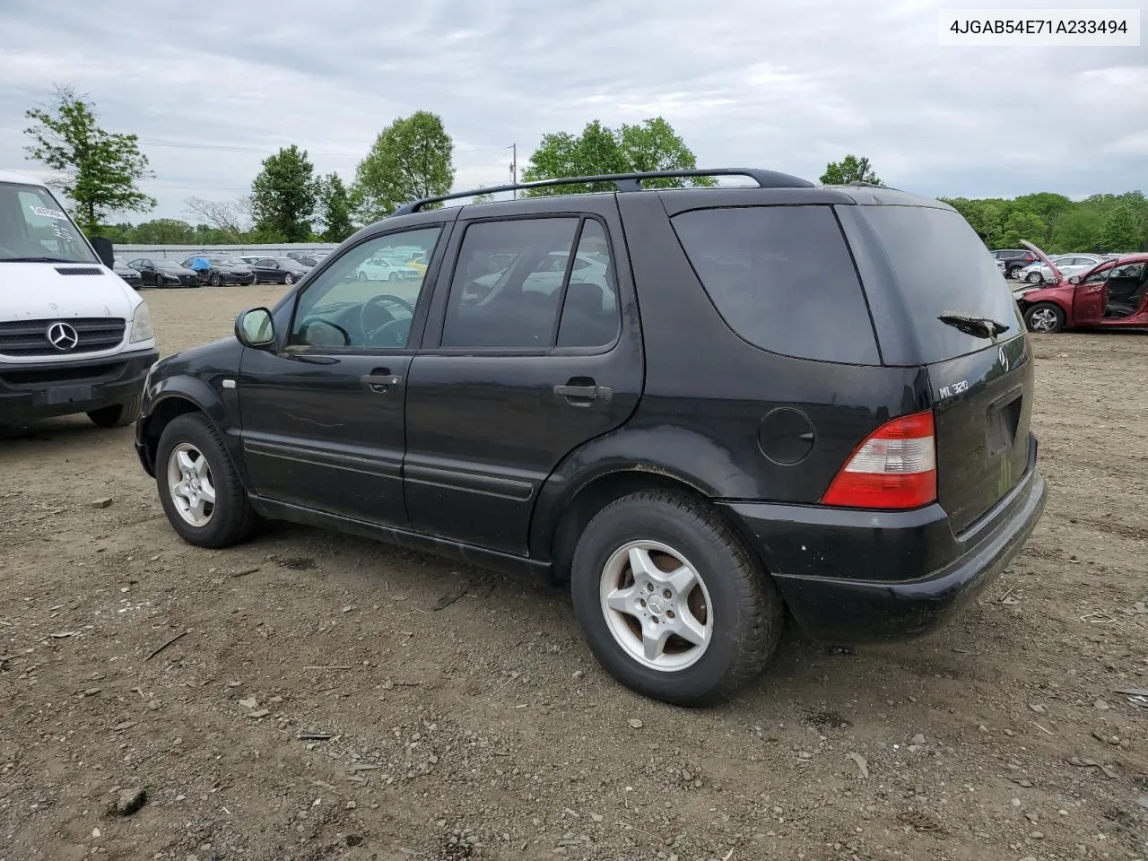 2001 Mercedes-Benz Ml 320 VIN: 4JGAB54E71A233494 Lot: 53799134