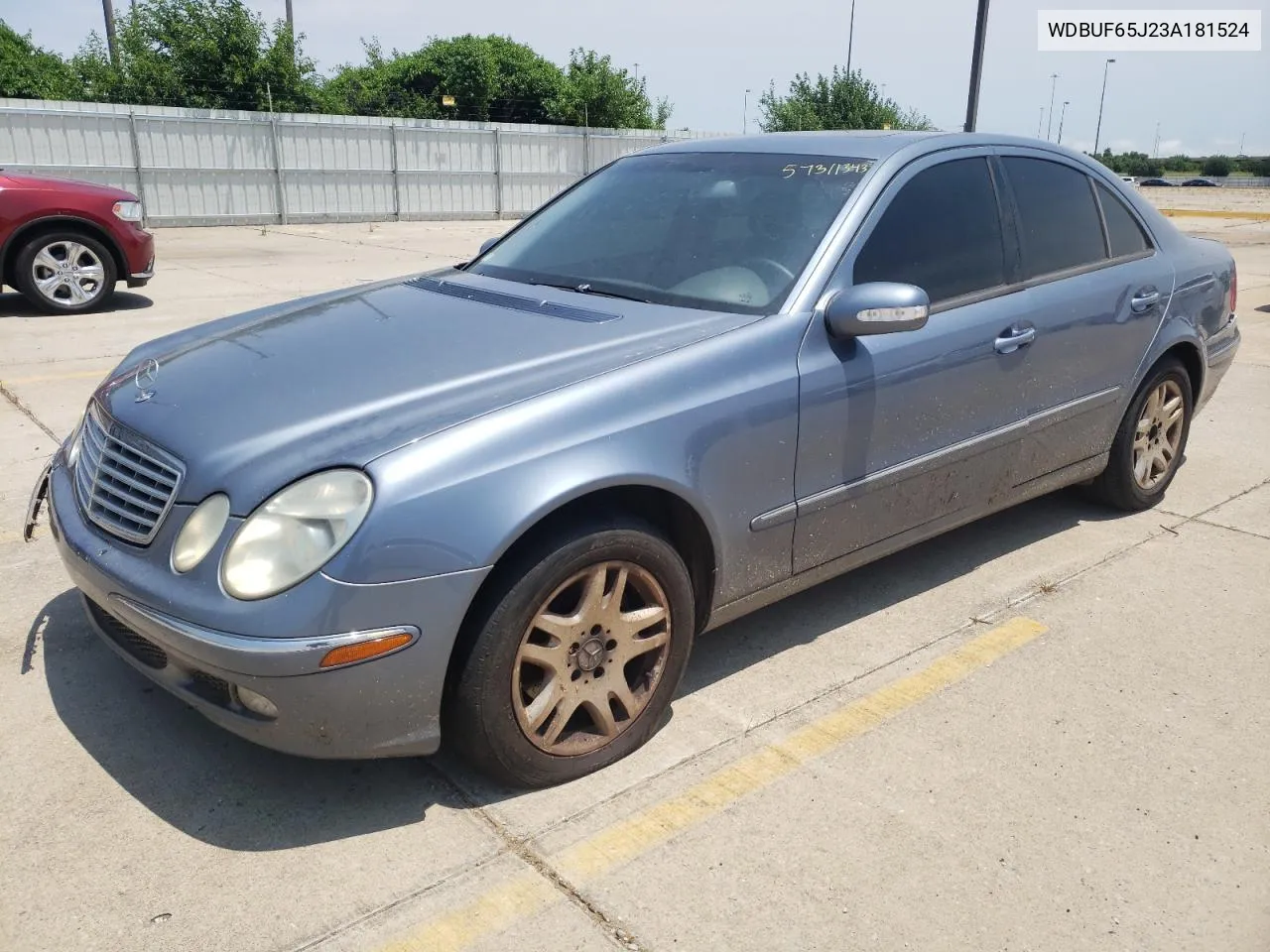 2003 Mercedes-Benz E 320 VIN: WDBUF65J23A181524 Lot: 38627104