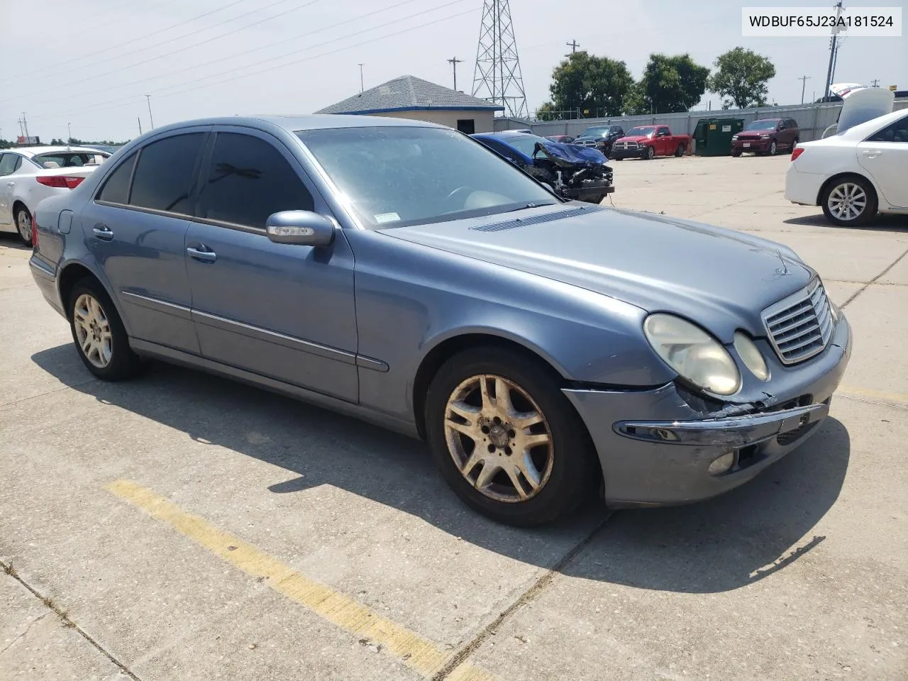 2003 Mercedes-Benz E 320 VIN: WDBUF65J23A181524 Lot: 38627104