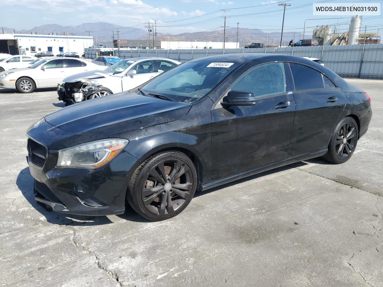 2014 Mercedes-Benz Cla 250 VIN: WDDSJ4EB1EN031930 Lot: 71894634