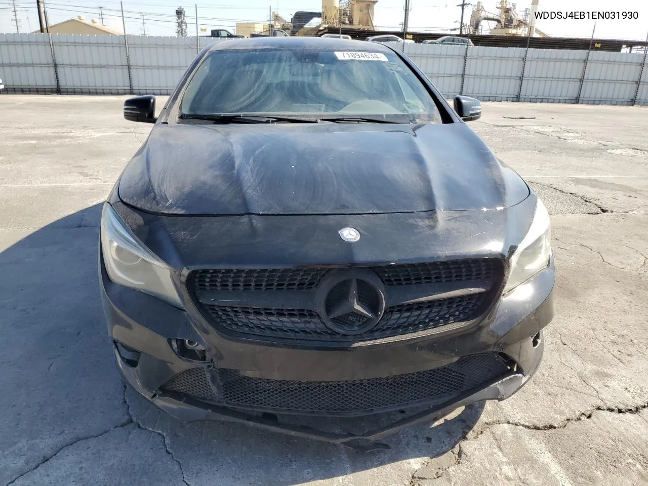 2014 Mercedes-Benz Cla 250 VIN: WDDSJ4EB1EN031930 Lot: 71894634