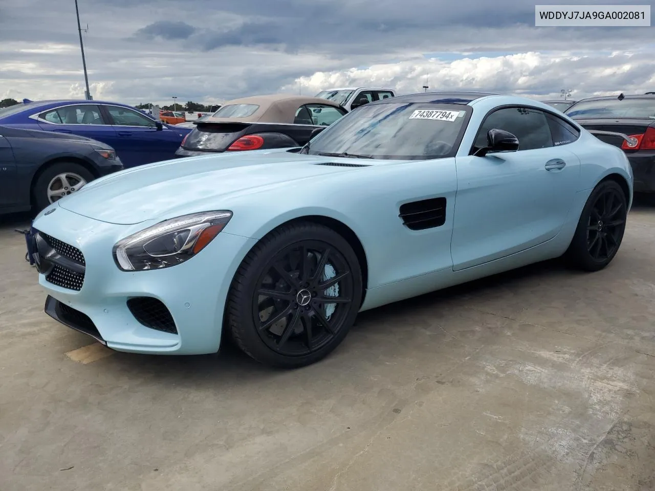 2016 Mercedes-Benz Amg Gt S VIN: WDDYJ7JA9GA002081 Lot: 74387794