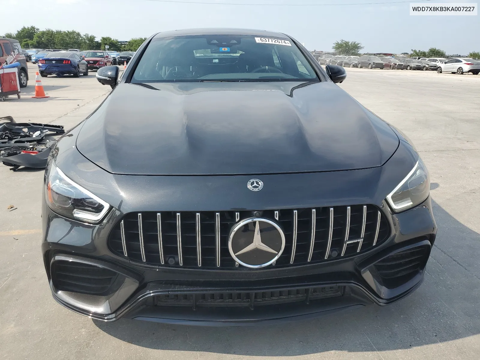 2019 Mercedes-Benz Amg Gt 63 S VIN: WDD7X8KB3KA007227 Lot: 63772674