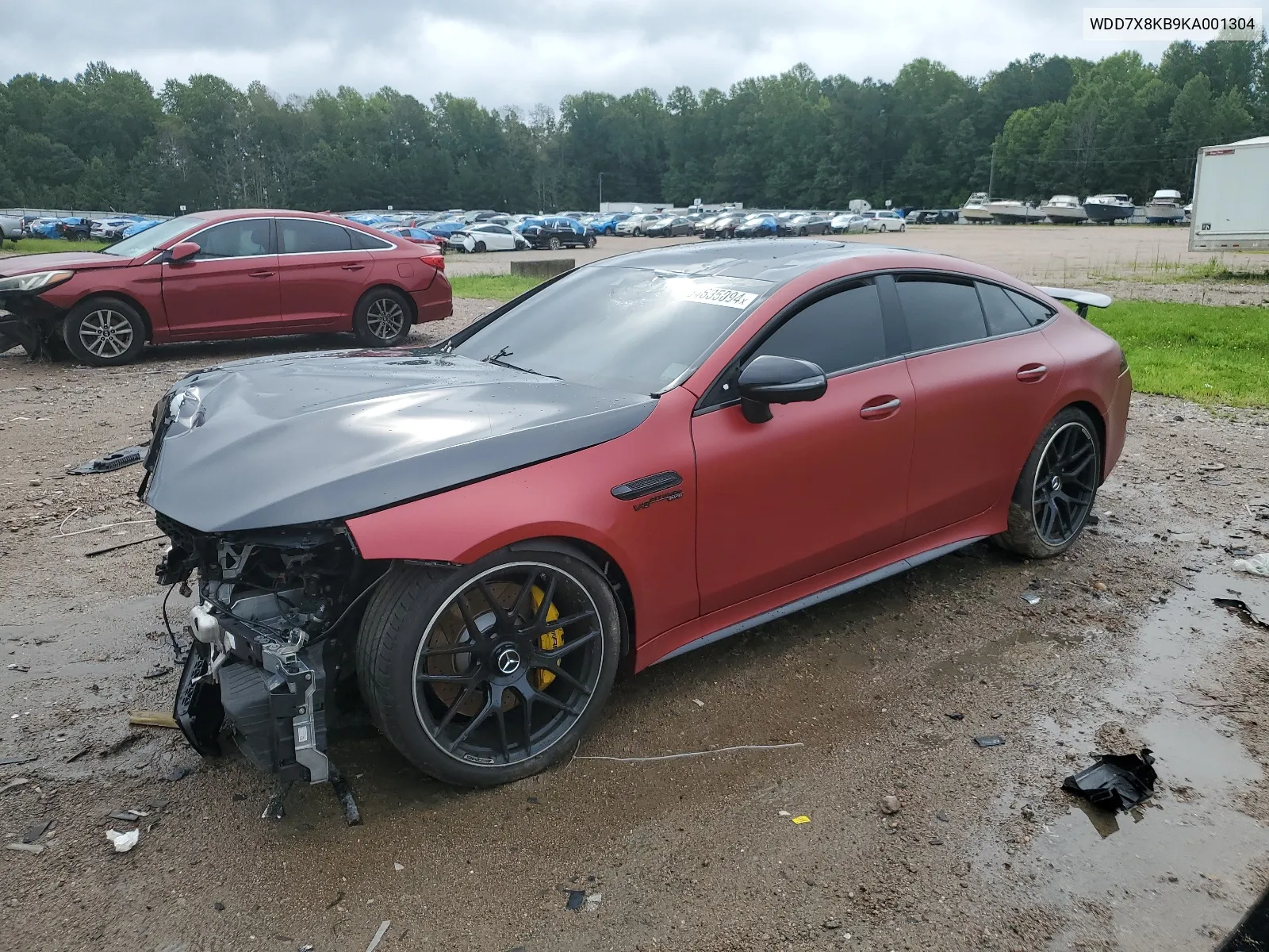 2019 Mercedes-Benz Amg Gt 63 S VIN: WDD7X8KB9KA001304 Lot: 64635094