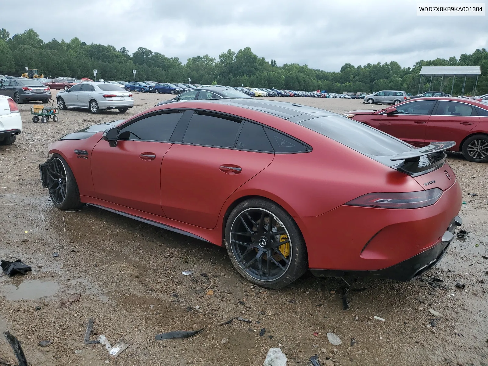 2019 Mercedes-Benz Amg Gt 63 S VIN: WDD7X8KB9KA001304 Lot: 64635094