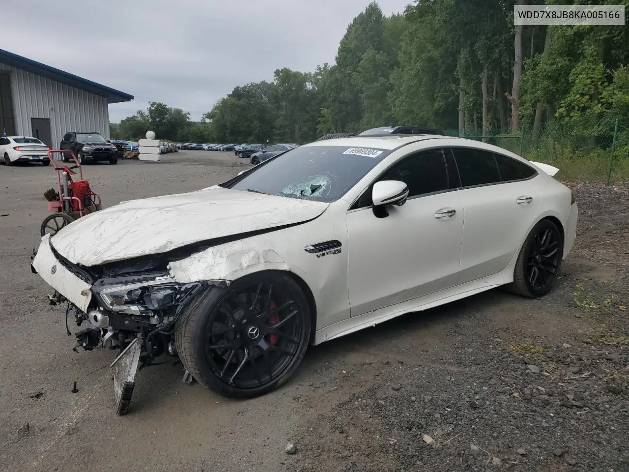 2019 Mercedes-Benz Amg Gt 63 VIN: WDD7X8JB8KA005166 Lot: 69969304