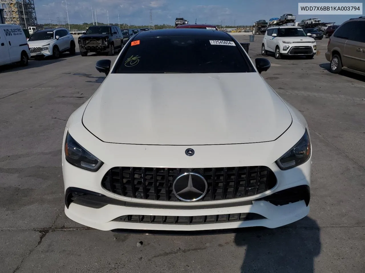 2019 Mercedes-Benz Amg Gt 53 VIN: WDD7X6BB1KA003794 Lot: 72545654