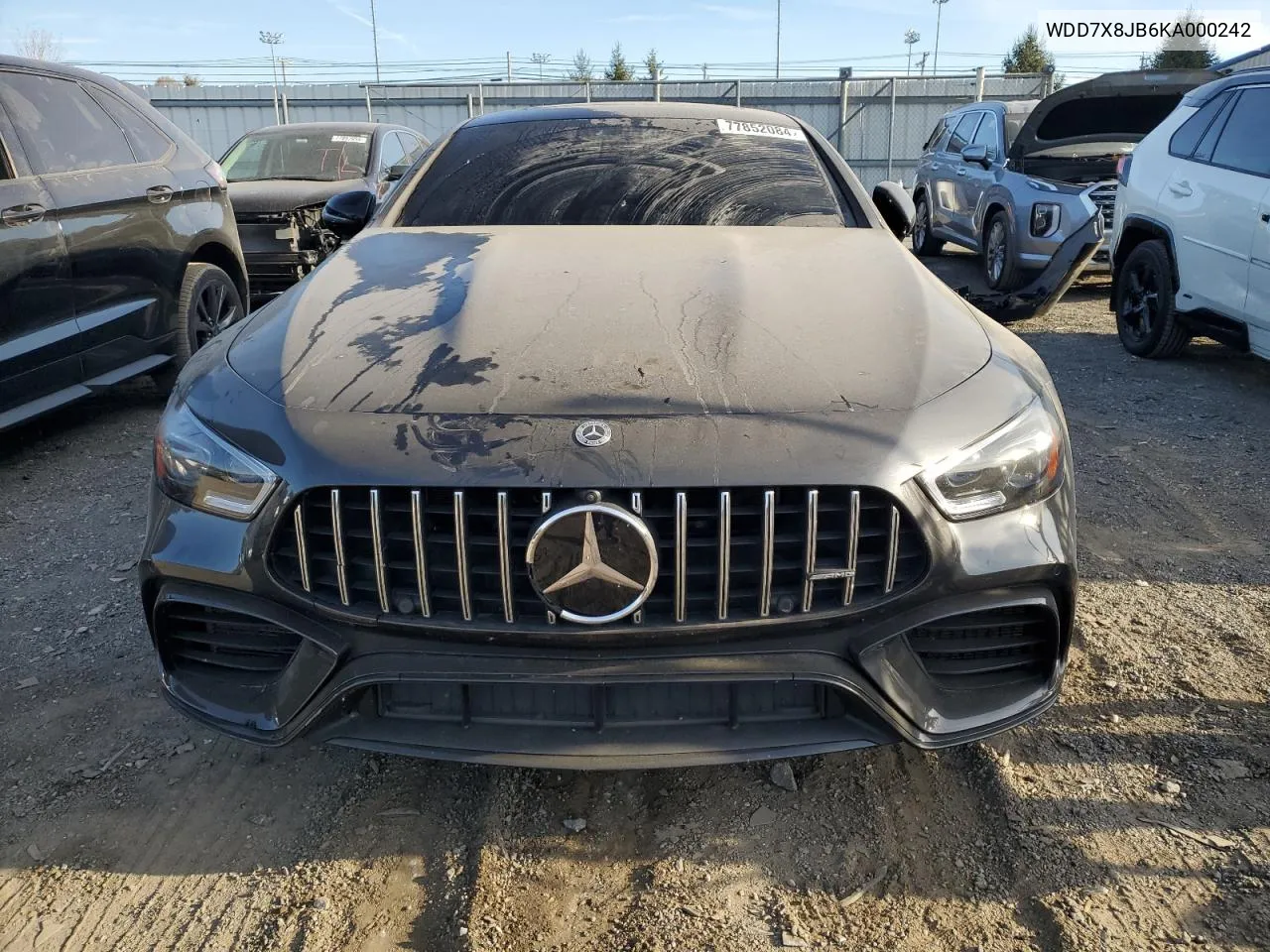 2019 Mercedes-Benz Amg Gt 63 VIN: WDD7X8JB6KA000242 Lot: 77852084