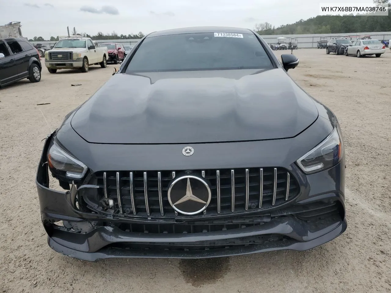 2021 Mercedes-Benz Amg Gt 53 VIN: W1K7X6BB7MA038746 Lot: 71338584