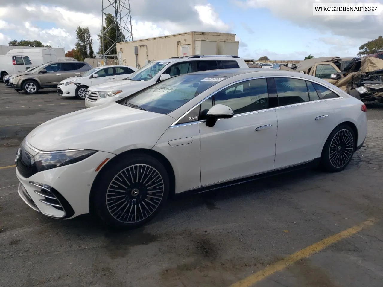 2022 Mercedes-Benz Eqs Sedan 450+ VIN: W1KCG2DB5NA016394 Lot: 78025024