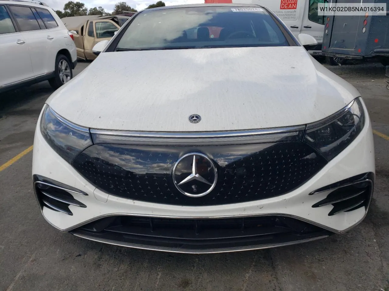 2022 Mercedes-Benz Eqs Sedan 450+ VIN: W1KCG2DB5NA016394 Lot: 78025024