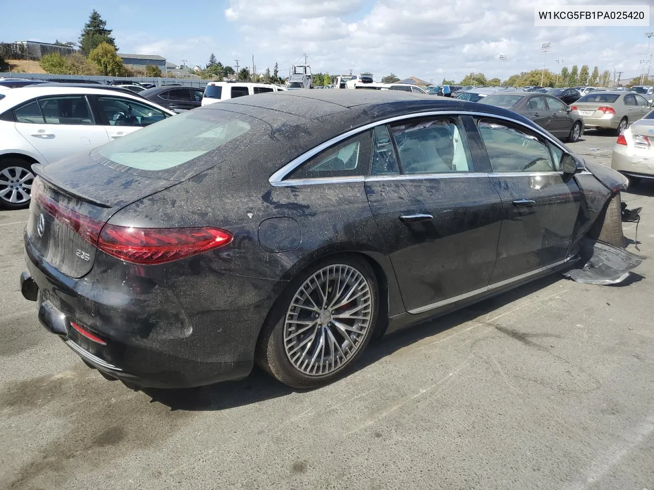 2023 Mercedes-Benz Eqs Sedan 53 4Matic+ VIN: W1KCG5FB1PA025420 Lot: 70908114