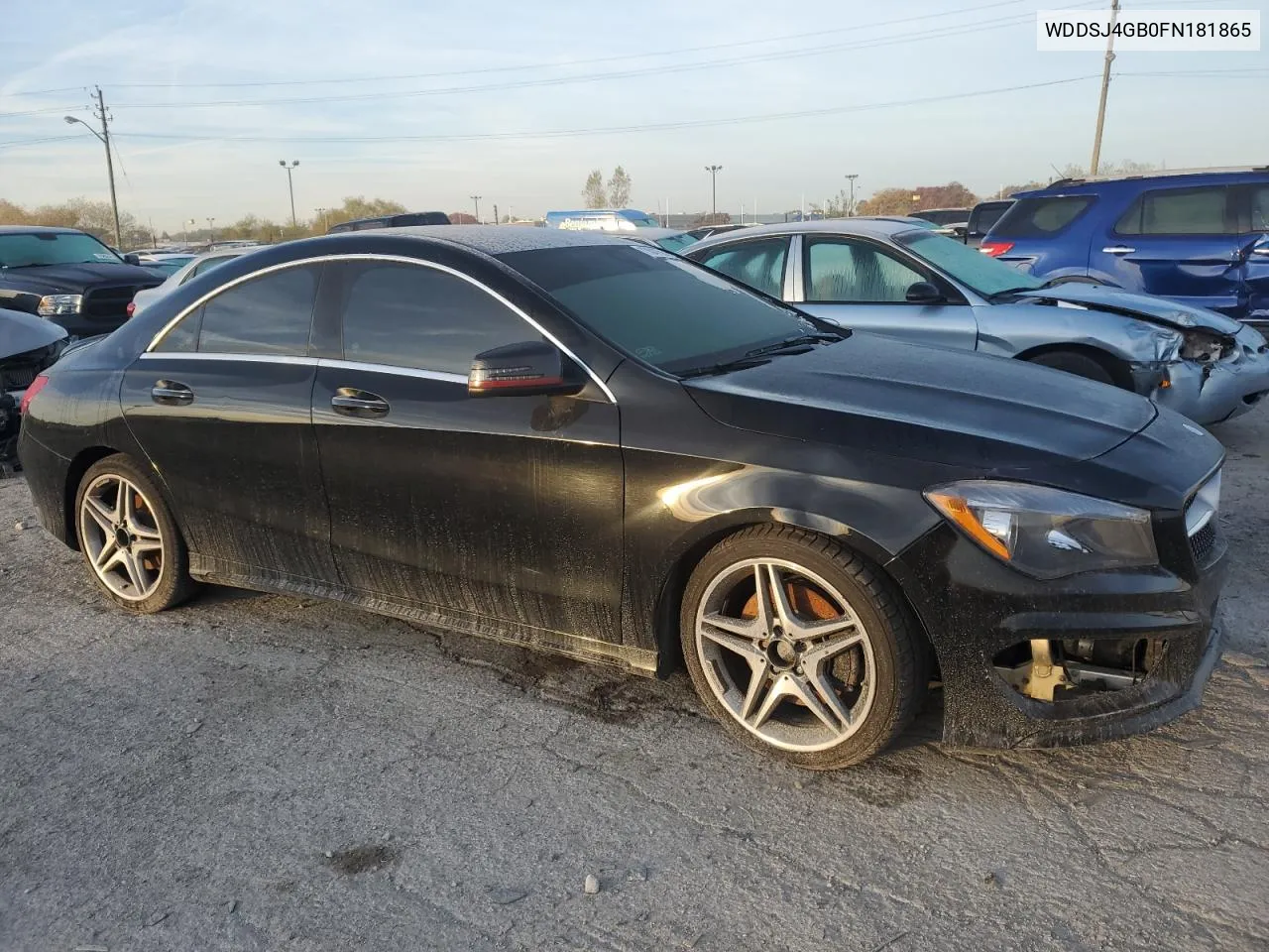 2015 Mercedes-Benz Cla 250 4Matic VIN: WDDSJ4GB0FN181865 Lot: 77847584