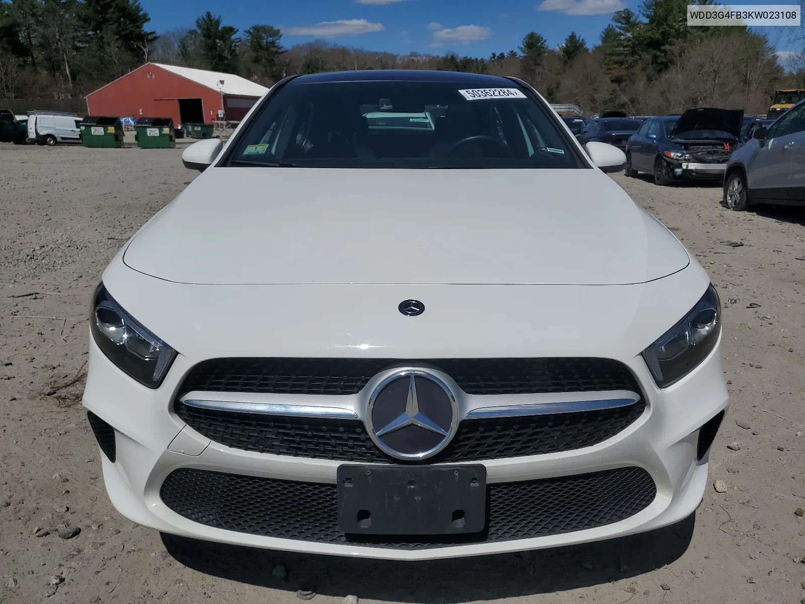 2019 Mercedes-Benz A 220 4Matic VIN: WDD3G4FB3KW023108 Lot: 50362284