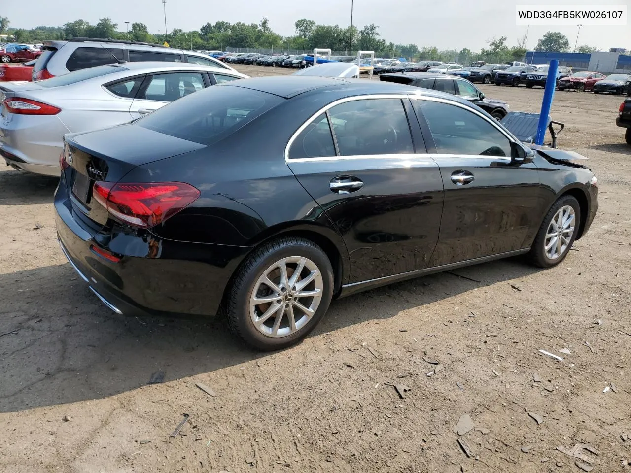 2019 Mercedes-Benz A 220 4Matic VIN: WDD3G4FB5KW026107 Lot: 60068644