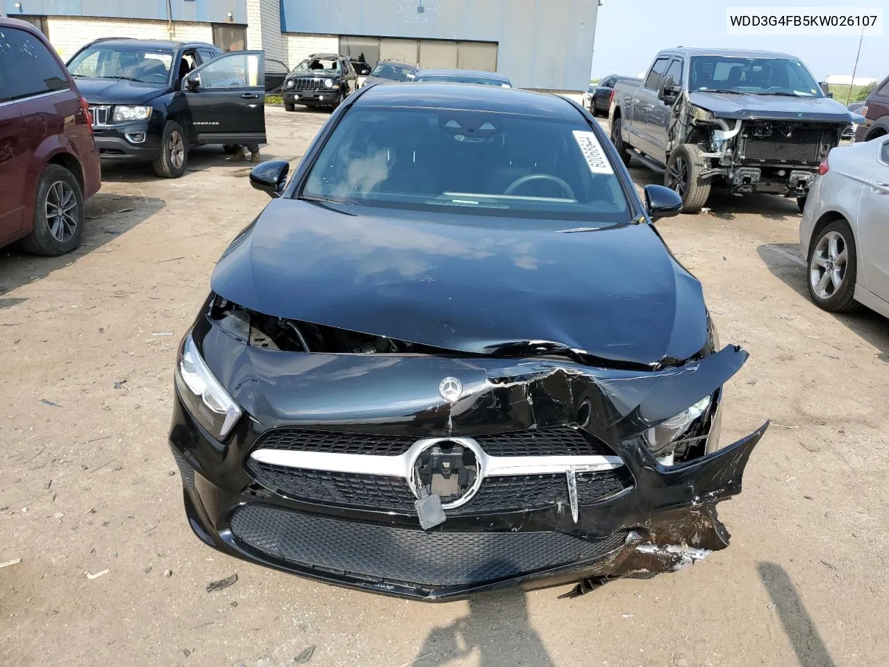 2019 Mercedes-Benz A 220 4Matic VIN: WDD3G4FB5KW026107 Lot: 60068644