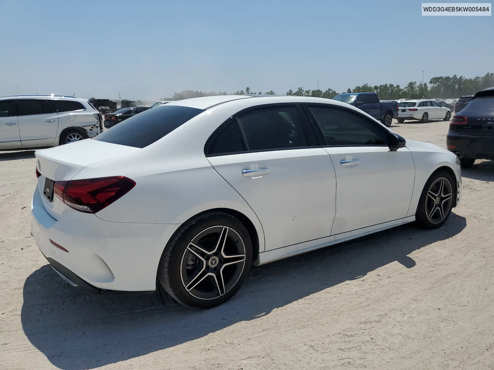 2019 Mercedes-Benz A 220 VIN: WDD3G4EB5KW005484 Lot: 63150064