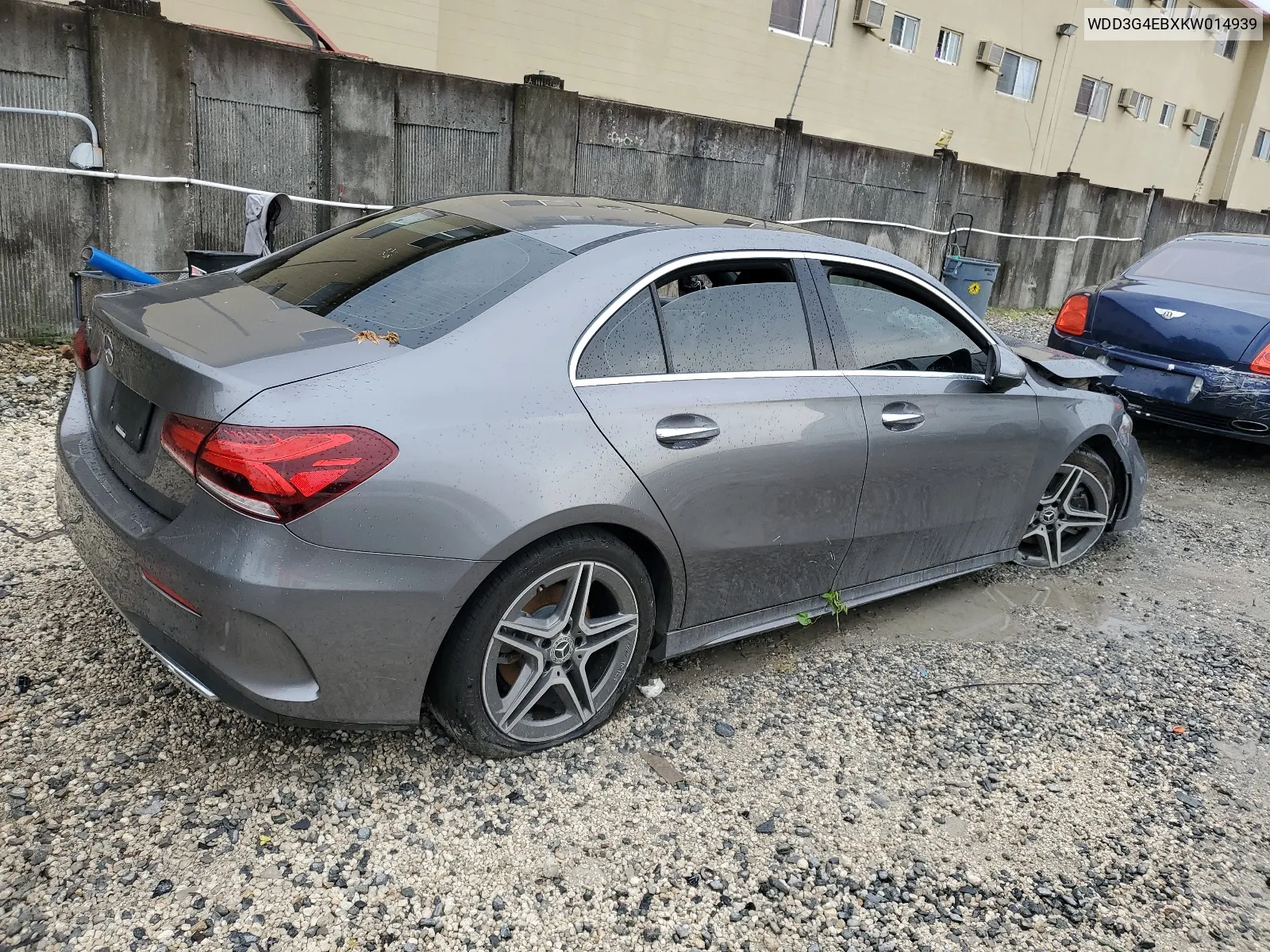 2019 Mercedes-Benz A 220 VIN: WDD3G4EBXKW014939 Lot: 66809014