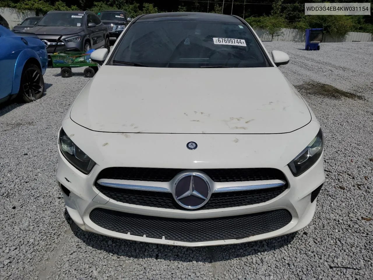 2019 Mercedes-Benz A 220 VIN: WDD3G4EB4KW031154 Lot: 67699744