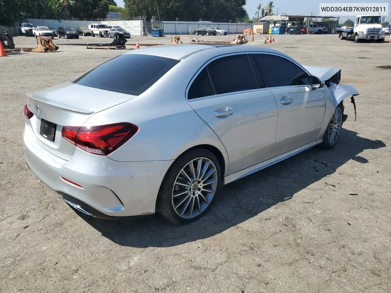 2019 Mercedes-Benz A 220 VIN: WDD3G4EB7KW012811 Lot: 69125194