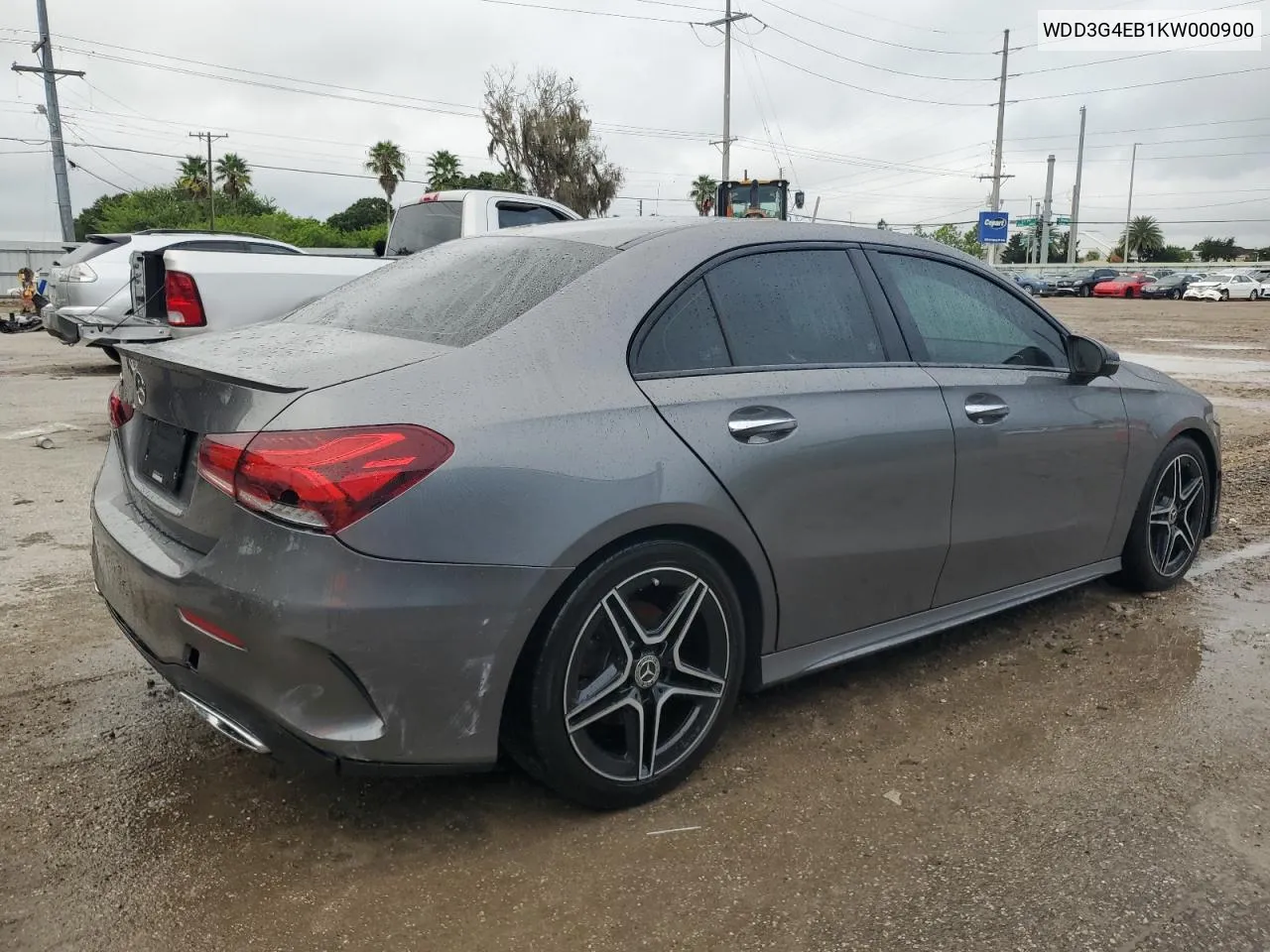 2019 Mercedes-Benz A 220 VIN: WDD3G4EB1KW000900 Lot: 70806614